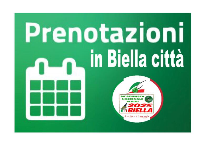 Prenotazioni in Biella città