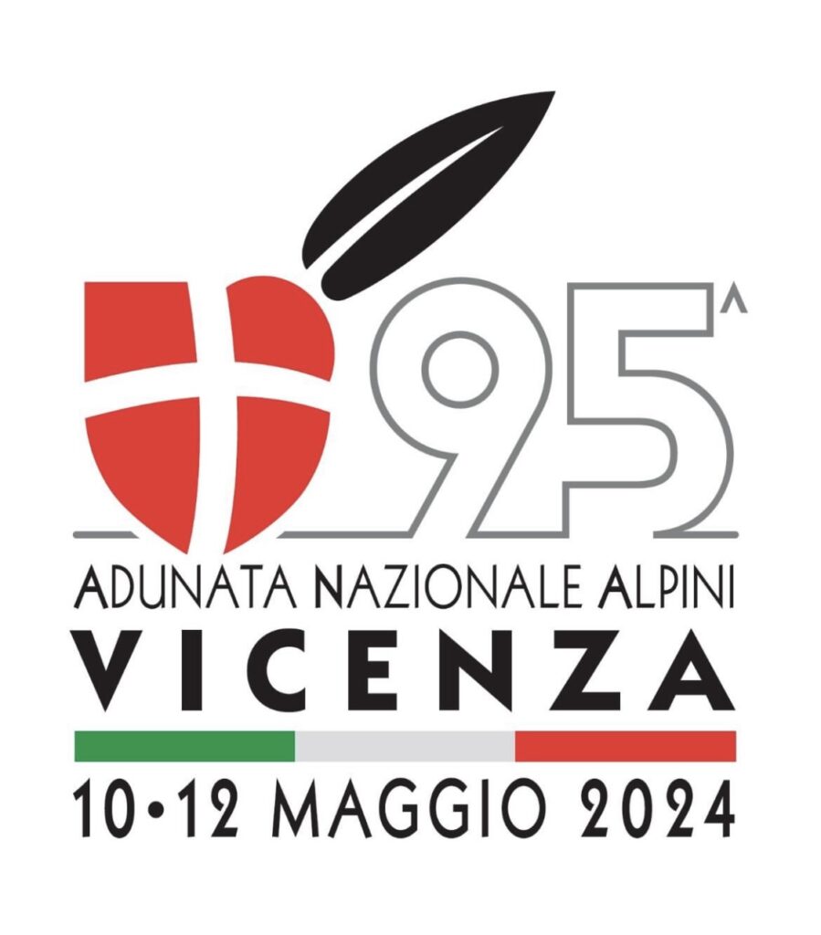 95ª Adunata Nazionale Alpini – Vicenza 2024 – sfilata di Biella e passaggio della stecca – VIDEO