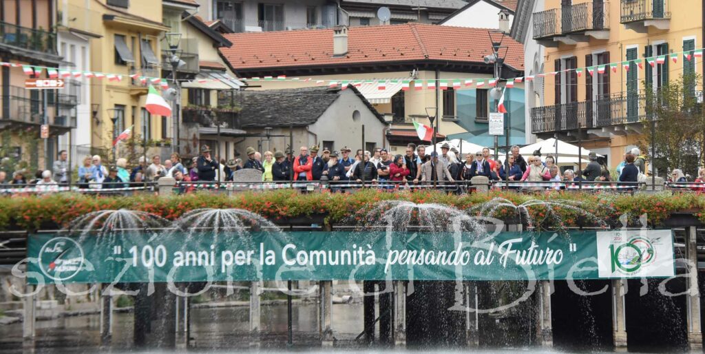 Omegna                                                        centenario  Sezione Cusio-Omegna  e 26° Raduno 1° Raggruppamento     Sabato