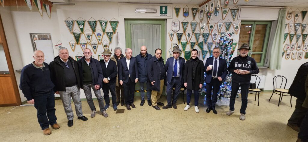 Gli Auguri degli Alpini. Festa e Messaggio Presidente