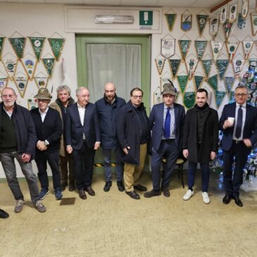 Gli Auguri degli Alpini. Festa e Messaggio Presidente