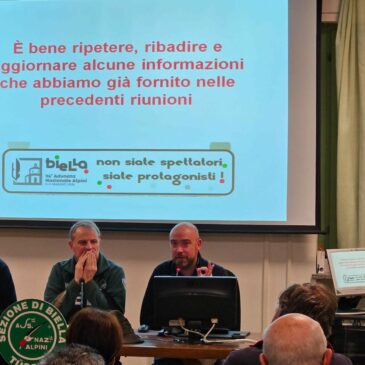 Riunione Capigruppo, Referenti e Consiglieri Sezionali
