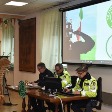 Riunione Coordinatori 1° RGPT Prot. Civile A.N.A.