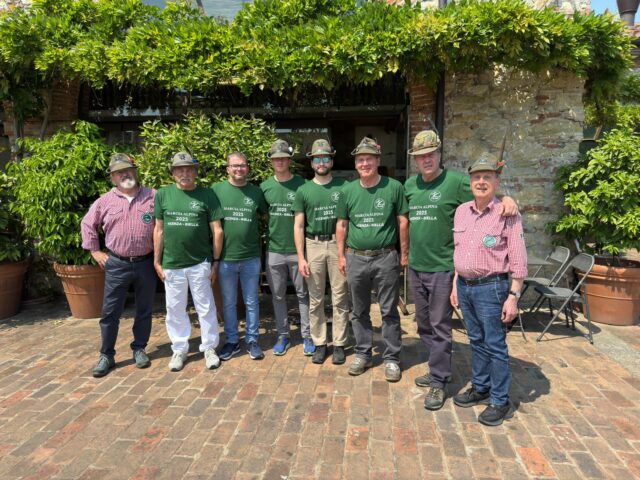 Dal Veneto a Biella a piedi per l’Adunata