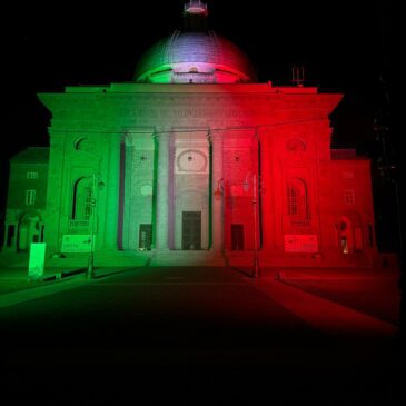 Luci a Biella e nel biellese rigorosamente TRICOLORI