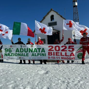 Croce Rossa per gli Alpini in quota – AspettiAMO l’Adunata