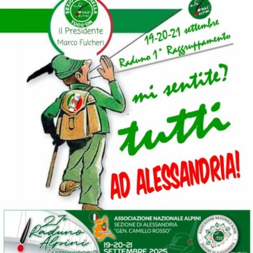 27°Raduno  1° Raggruppamento ad Alessandria