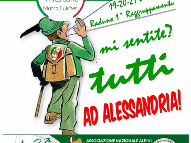 27°Raduno  1° Raggruppamento ad Alessandria