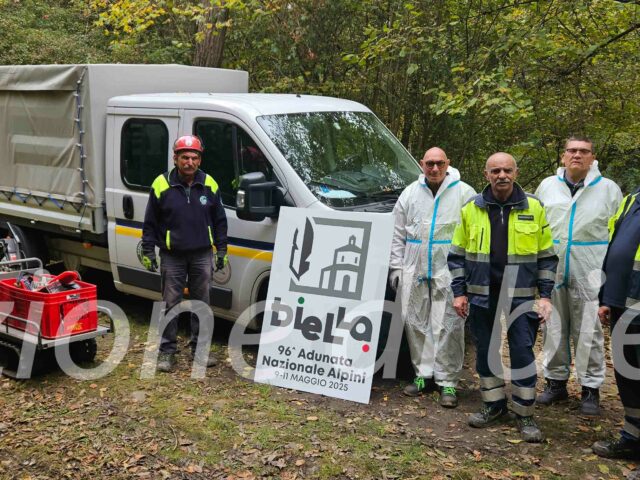 Ripristinate alcune passerrelle al Gorgomoro dono degli Alpini di Biella