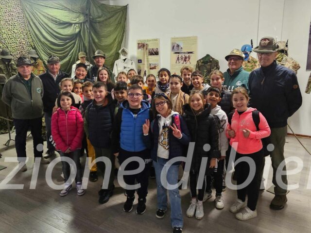 Verrone   La classe 5^ della scuola primaria di Verrone visita il Ns Museo
