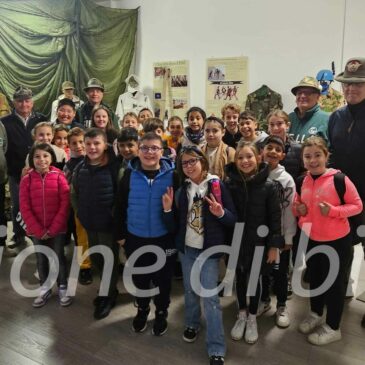 Verrone   La classe 5^ della scuola primaria di Verrone visita il Ns Museo
