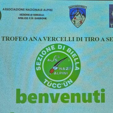 12°Trofeo Tiro a segno Sezione di Vercelli al poligono di Biella