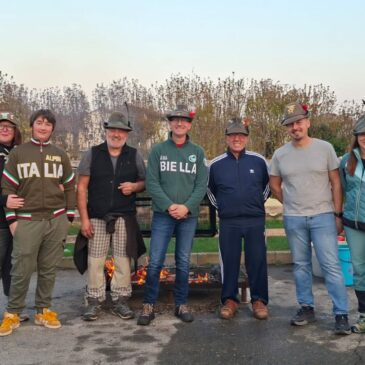 Zimone: la tradizionale castagnata alpina.