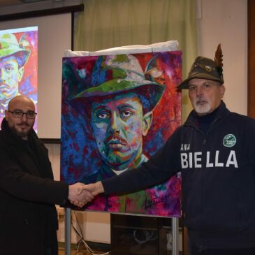 donata l’opera di Luciano Mancuso al Museo degli Alpini di Biella