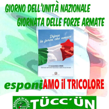 Giornata dell’Unità Nazionale e delle Forze Armate