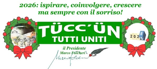 Editoriale di dicembre del nostro Presidente sezionale