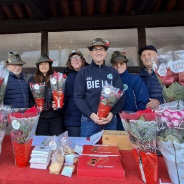 Gli Alpini di Zimone a sostegno di AIL
