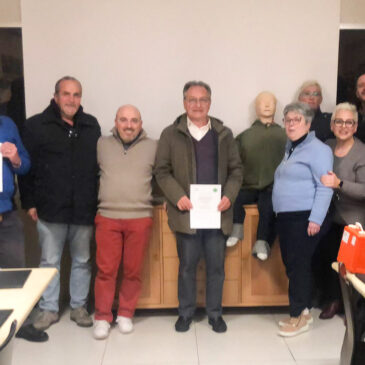 IL corso di primo soccorso in Sezione A.N.A a Biella