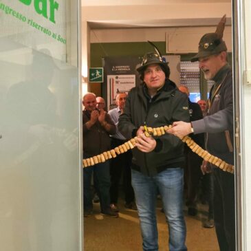 Inaugurata la nuova veste del bar della sezione, uno spazio rinnovato per la comunità