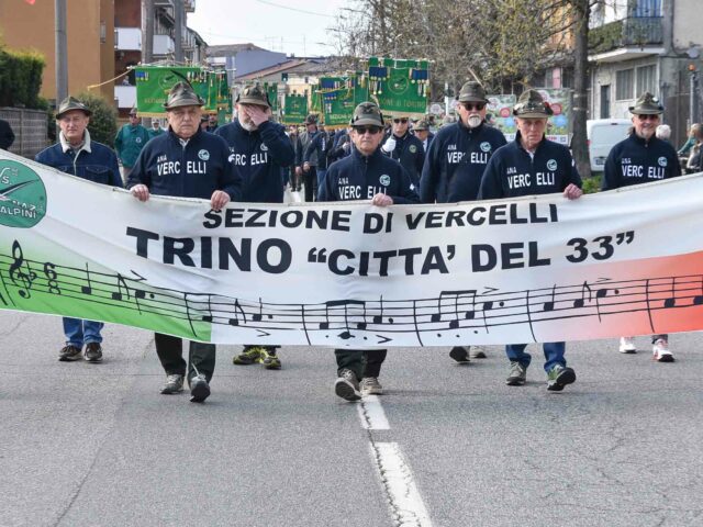 Trino: festeggiamenti per il 95°del gruppo e gli 85 anni del “33”